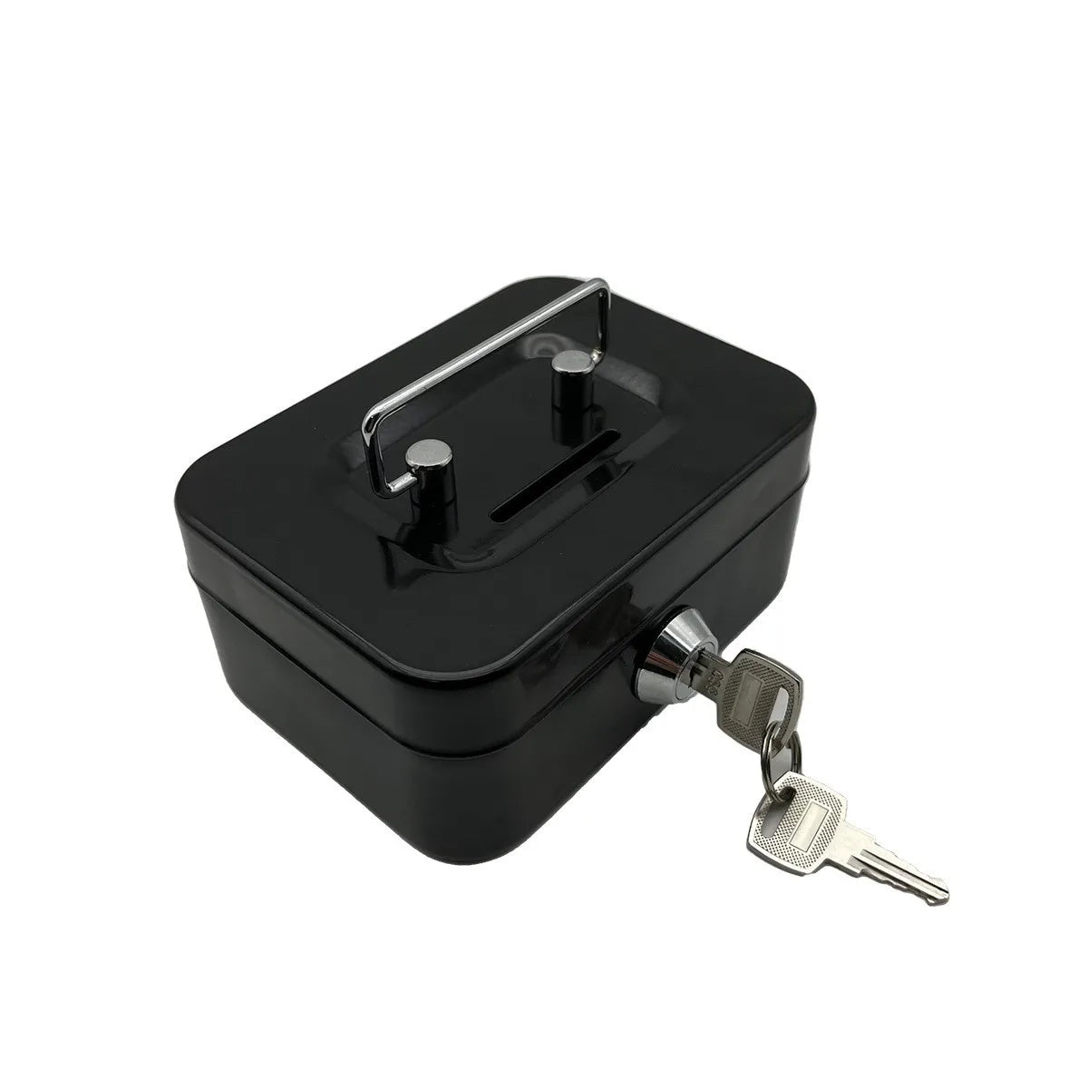 Creative Portable Piggy Bank Storage Box - Small Lockable Coin & Key Storage Organizer