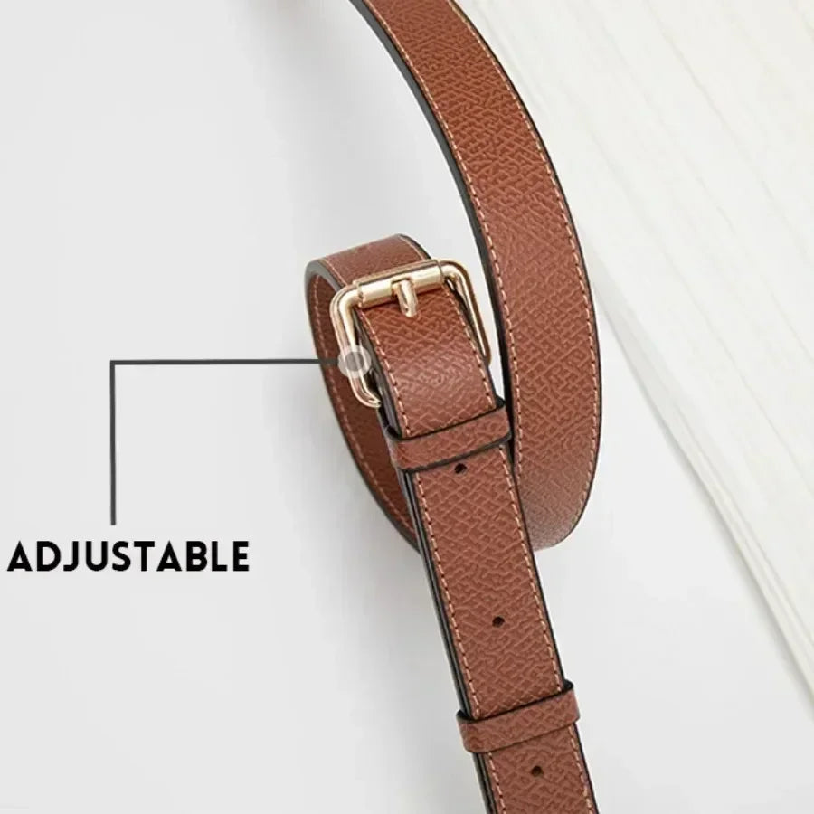 Adjustable Leather Shoulder Strap for Longchamp Small Bags - Modified Messenger Style Upgrade
