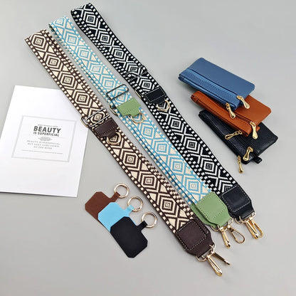 Adjustable Crossbody Mobile Phone Lanyard Strap – Anti-Lost Cell Phone Case Pendant with Zippered Wallet, Card Gasket & Coin Purse