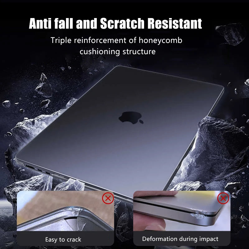 Ultra-Thin MacBook Case - Protective Laptop Cover for MacBook Air & Pro M1–M5 Models