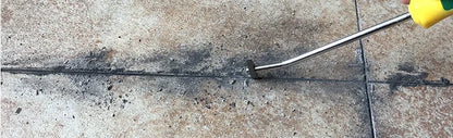 Replaceable Ceramic Tile Grout Remover – Tungsten Steel Drill Bit for Floor & Wall Seam Cleaning
