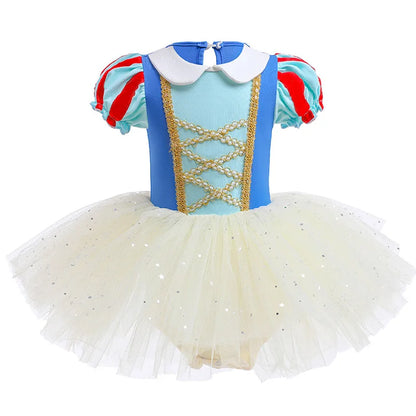 Girls Ballet Tutu Dress - Sequined Princess Party Costume for Dance & Stage Performances