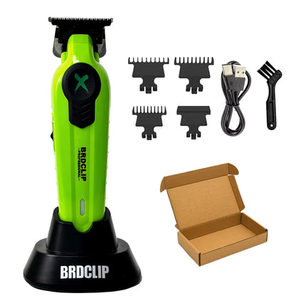 BRDCLIP X Series FA1T Professional Hair Trimmer – 7700RPM Electric Clipper with DLC Blade for Men & Barber Shop Use