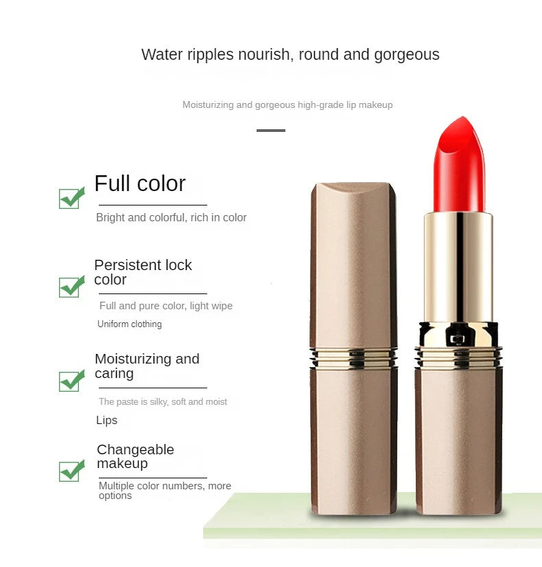 Pink Lipstick – Waterproof, Long-Lasting Red & Rose Velvet Lipstick for Girls & Women Makeup