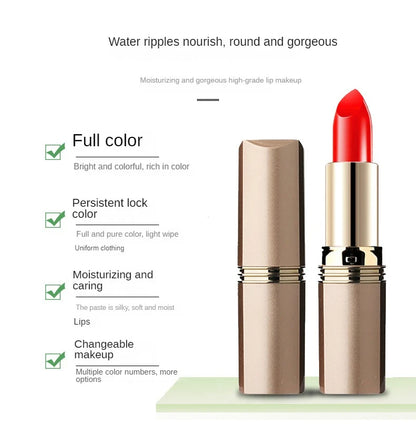Pink Lipstick – Waterproof, Long-Lasting Red & Rose Velvet Lipstick for Girls & Women Makeup