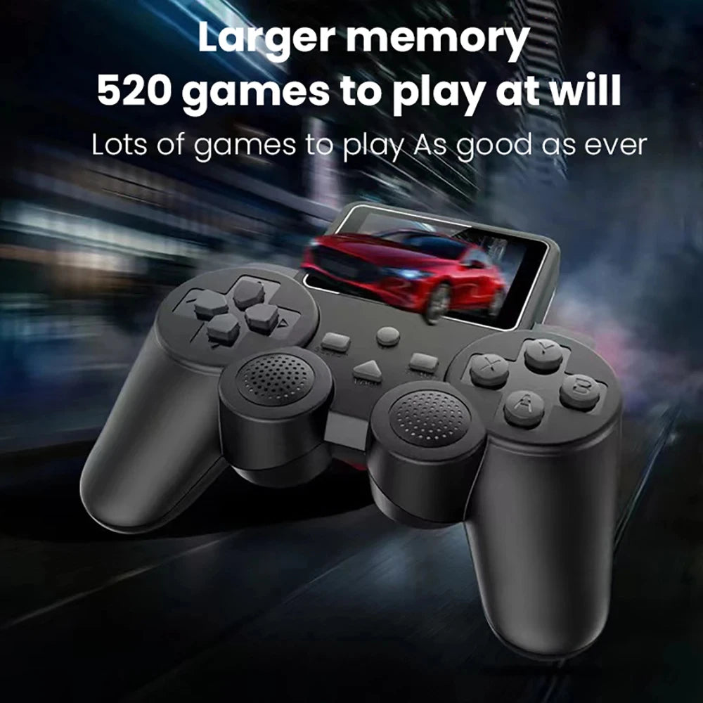 Handheld Game Console S10 | 520 Games | 2.4-Inch Screen | AV Output | Video Player | Children's Gifts