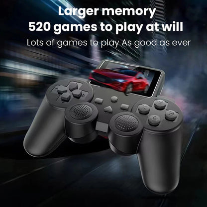 Handheld Game Console S10 | 520 Games | 2.4-Inch Screen | AV Output | Video Player | Children's Gifts