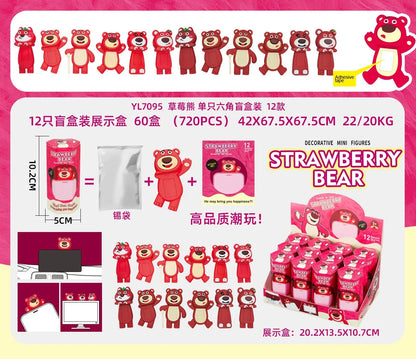 12PCS Surprise Blind Box Cartoon Character Dolls – Cute Model Toy Figures for Mobile, Car & Desktop Decoration Gift