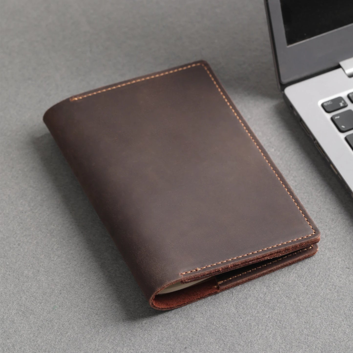 Leather Journal Cover for Field Notes – Fits 3.5" x 5.5" Notebooks (Cover Only)
