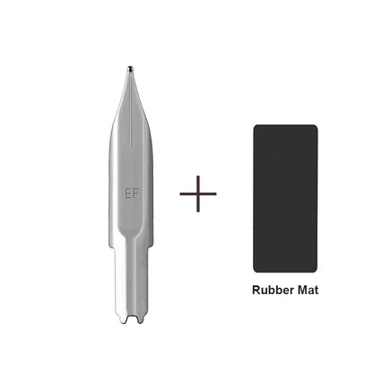 Majohn A1/A2/A3 Fountain Pen Replacement Nibs - EF/F Nib with Rubber Mat for Smooth Writing, Ink Pen Accessories