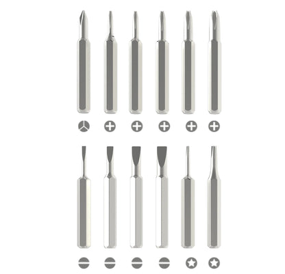 Magnetic Precision Screwdriver Set - 25-in-1 with 24 Mini Pocket Screwdrivers for Mobile, PC & Camera Repair