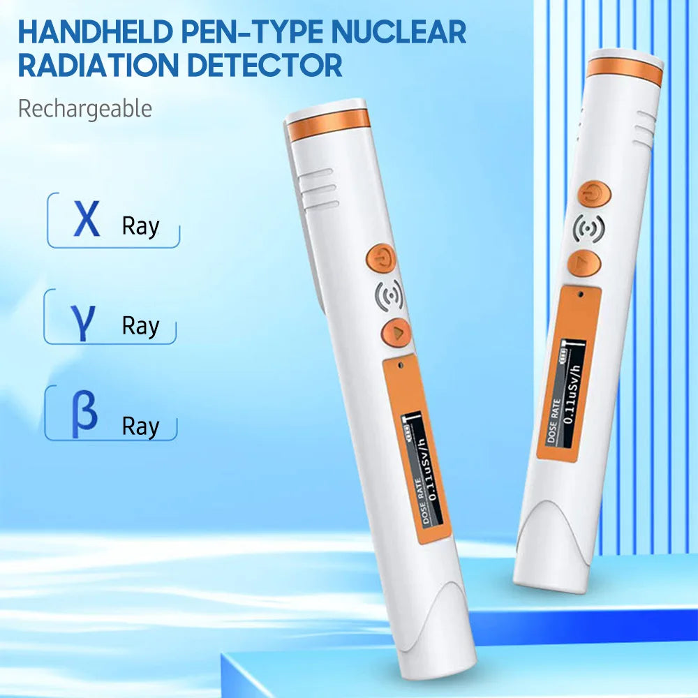 HFS-P3 Pocket Pen Nuclear Radiation Detector – Geiger Counter for X, Y, and β Ray Dose with Alarm Dosimeter