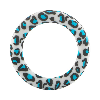 Kovict Silicone Ring Pendant Blanks - 65mm Round Printed Rings for DIY Jewelry & Craft Making