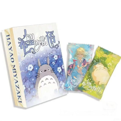 2026 Miyazaki Hayao Series Trading Card Booster Box – Complete Anime Card Set for Kids, Tabletop Hobby & Birthday Gift Collection