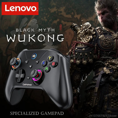 Lenovo S02 Wireless Bluetooth RGB Controller - Multi-Function Gamepad for Nintendo Switch OLED, Switch Lite, PC & Mobile
