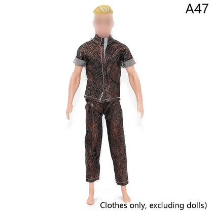 30cm Doll Clothing Set — Men’s Multi-Style Sports Outfit for Boyfriend Dolls