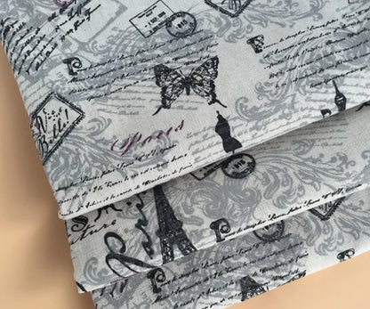 African Ankara Cotton Fabric - World Map Print for Sewing, Tablecloths, Pillows, Bags & Curtains