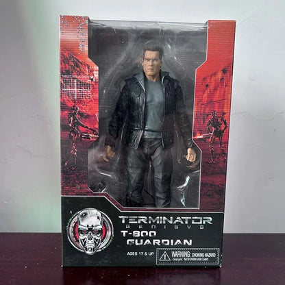 NECA The Terminator Genisys T-800 Guardian Action Figure – Endoskeleton Model, Joint Movable Doll, Collectible Toy Gift