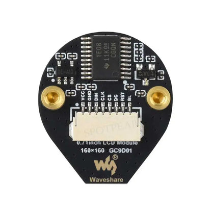Waveshare 0.71-Inch Round LCD Display Module - 160×160 SPI 65K Color Screen for Arduino, Raspberry Pi, ESP32, Pico & STM32
