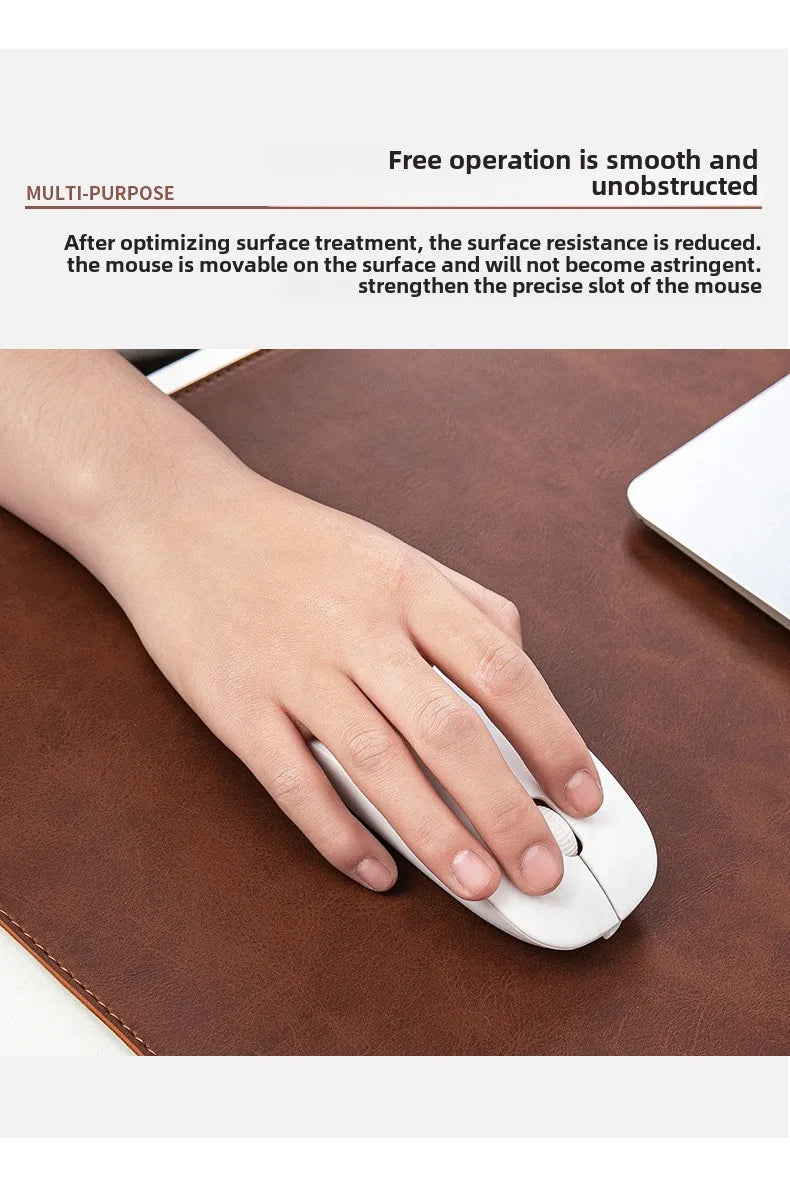 Waterproof PU Desk Pad – Large Non-Slip Mouse Pad & Keyboard Mat for Computer Laptop, Easy to Clean Protective Cover