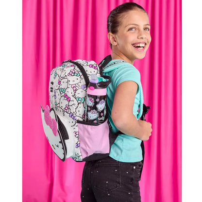 Sanrio Hello Kitty Elementary School Backpack — Ultra-Lightweight Kids Backpack with Pen Box and Lunch Bag, Reduce Burden, Perfect Gift for Girls