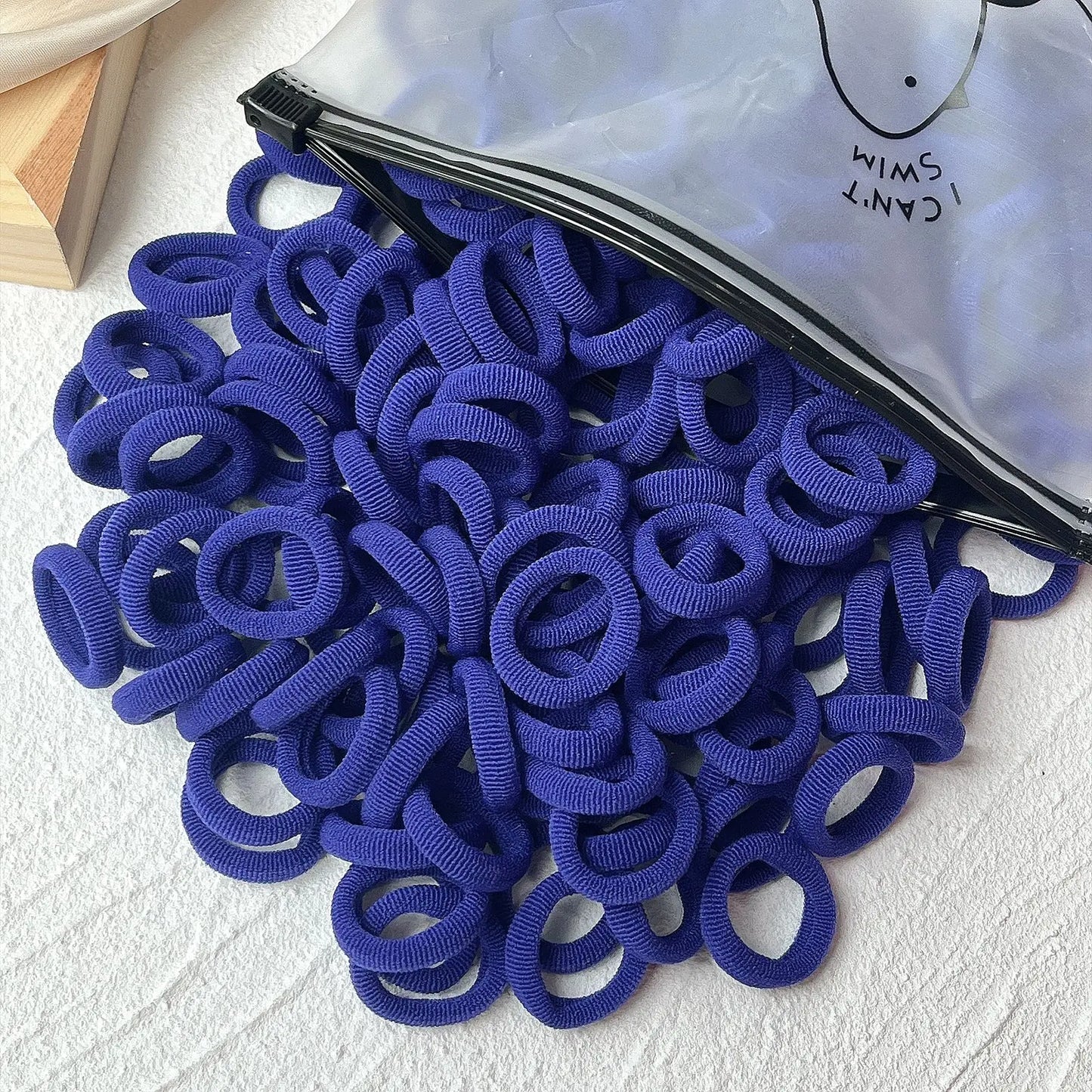 20/50PCS Kids Elastic Hair Bands – Girls Sweets Scrunchie Rubber Bands for Children Hair Ties & Headbands