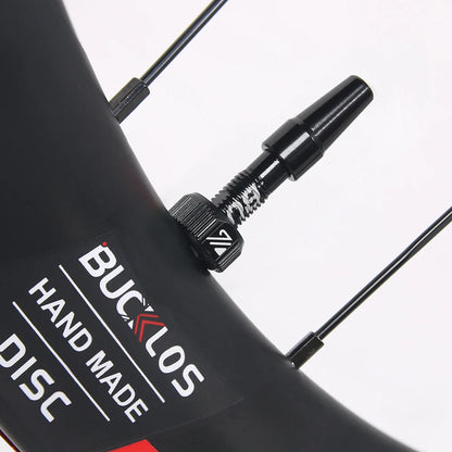 BUCKLOS Tubeless Presta Valves 40–100mm — Aluminum Alloy Bike Valve Stem for Road & MTB