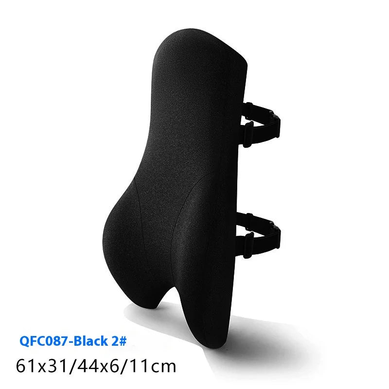 Breathable Lumbar Support Pillow for Office Chair – Comfortable Back Support Cushion for Recliner & Ergonomic Backrest Use