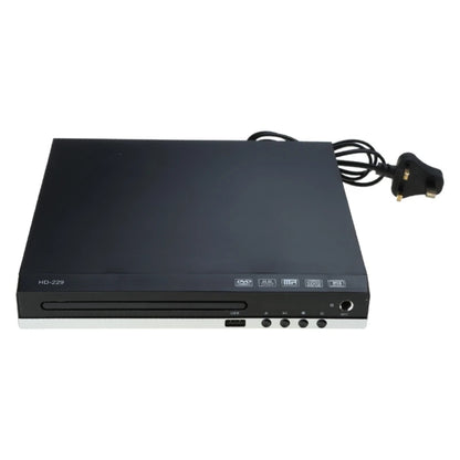DVD Player VCD CD Multimedia Machine – HDMI-Compatible with AV Output, Remote Control & AV Cable