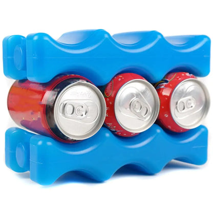 New 650ml Gel Freezer Ice Blocks Reusable Cool Cooler Pack Bag Water injection Picnic Travel Lunch Box Fresh Food Storage