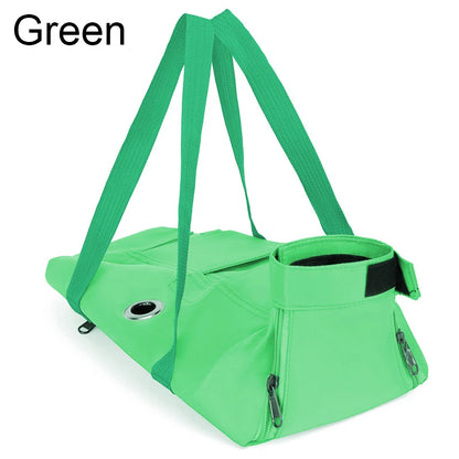 Multifunctional Pet Carrier Bag – Breathable Double-Shoulder Cat Backpack, Anti-Scratch & Bite, Foldable Portable Carrier