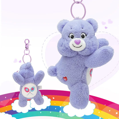 Genuine Care Bears Scented Plush Keychain – Stuffed Toy Bag Charm, Backpack Doll, Birthday & Christmas Gift for Kids