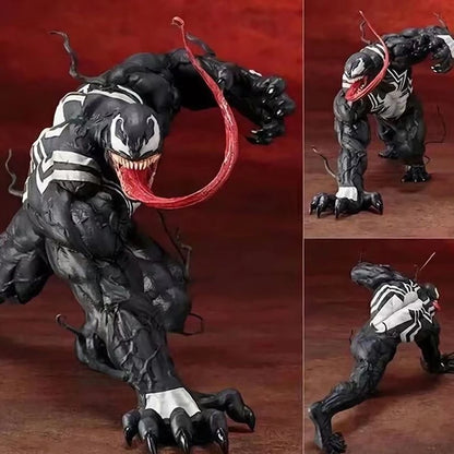 Marvel Avengers Anime Venom's Spider-Man Action Figure - Collectible Model Decoration, Birthday Toys and Christmas Gifts