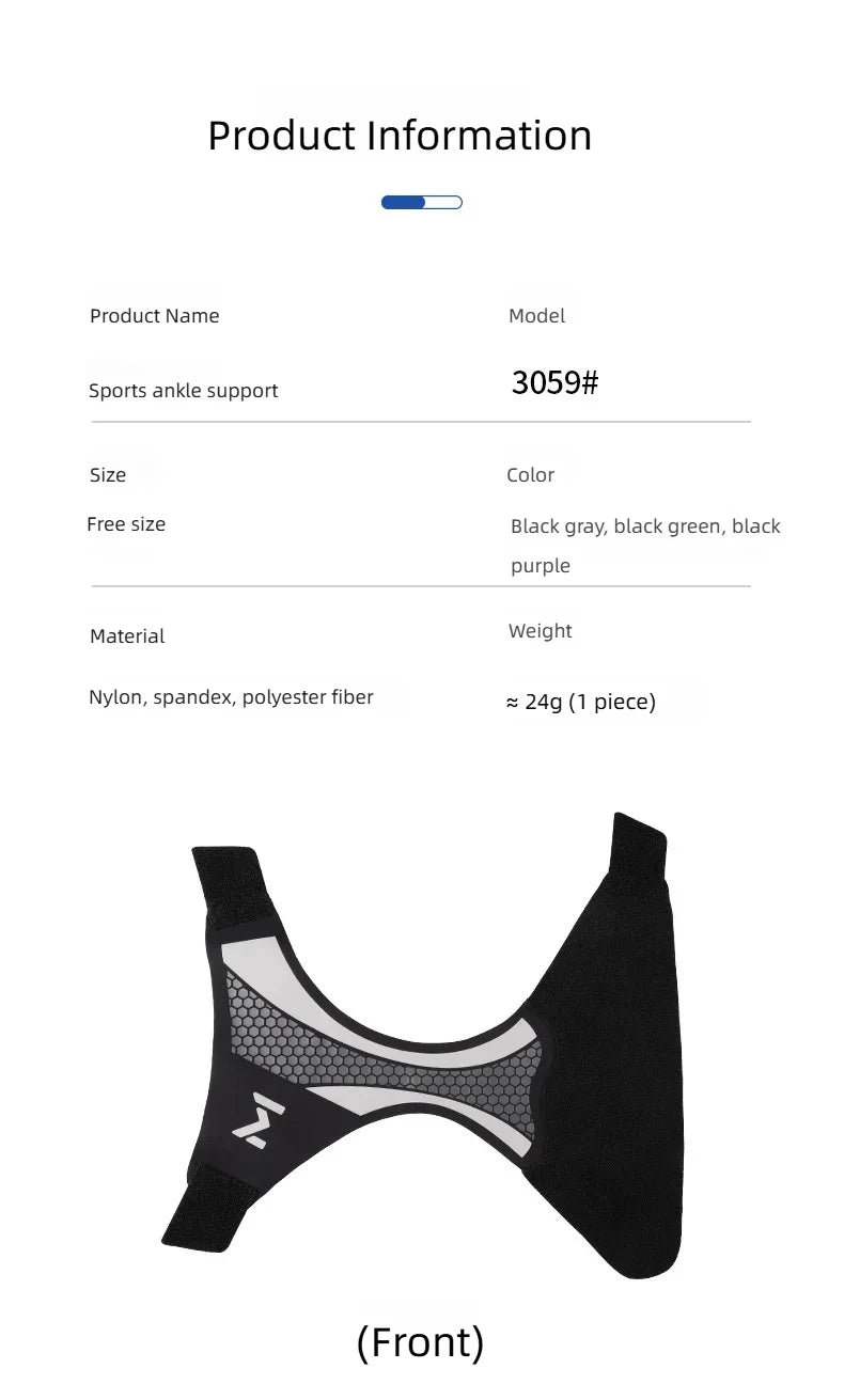 Women’s Ankle Support Sleeve – Anti-Twist Foot Protection for Basketball, Football & Running