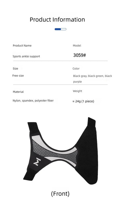 Women’s Ankle Support Sleeve – Anti-Twist Foot Protection for Basketball, Football & Running