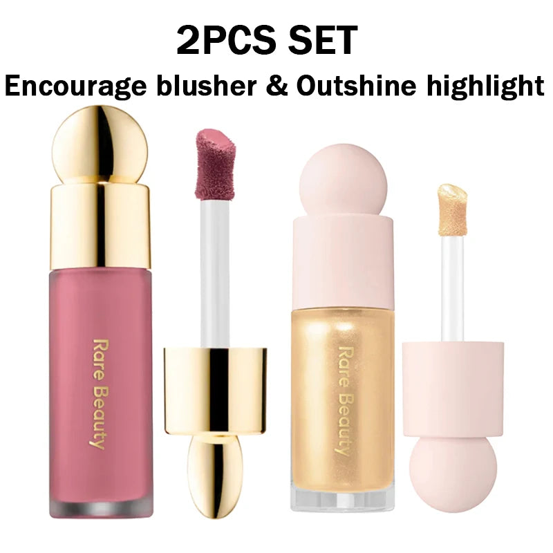 Rare Beauty Soft Pinch Liquid Blush – Long-Lasting Silky Smooth Buildable Flush Makeup, Seamless Matte Dewy Finish Cheek Color