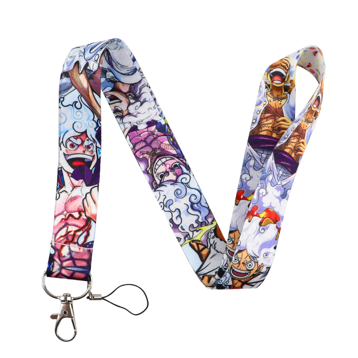 Zoro Anime Lanyard – Pirate Card Holder Neck Strap for Keys, ID, Phone, Badge, Cosplay Accessories & Gifts