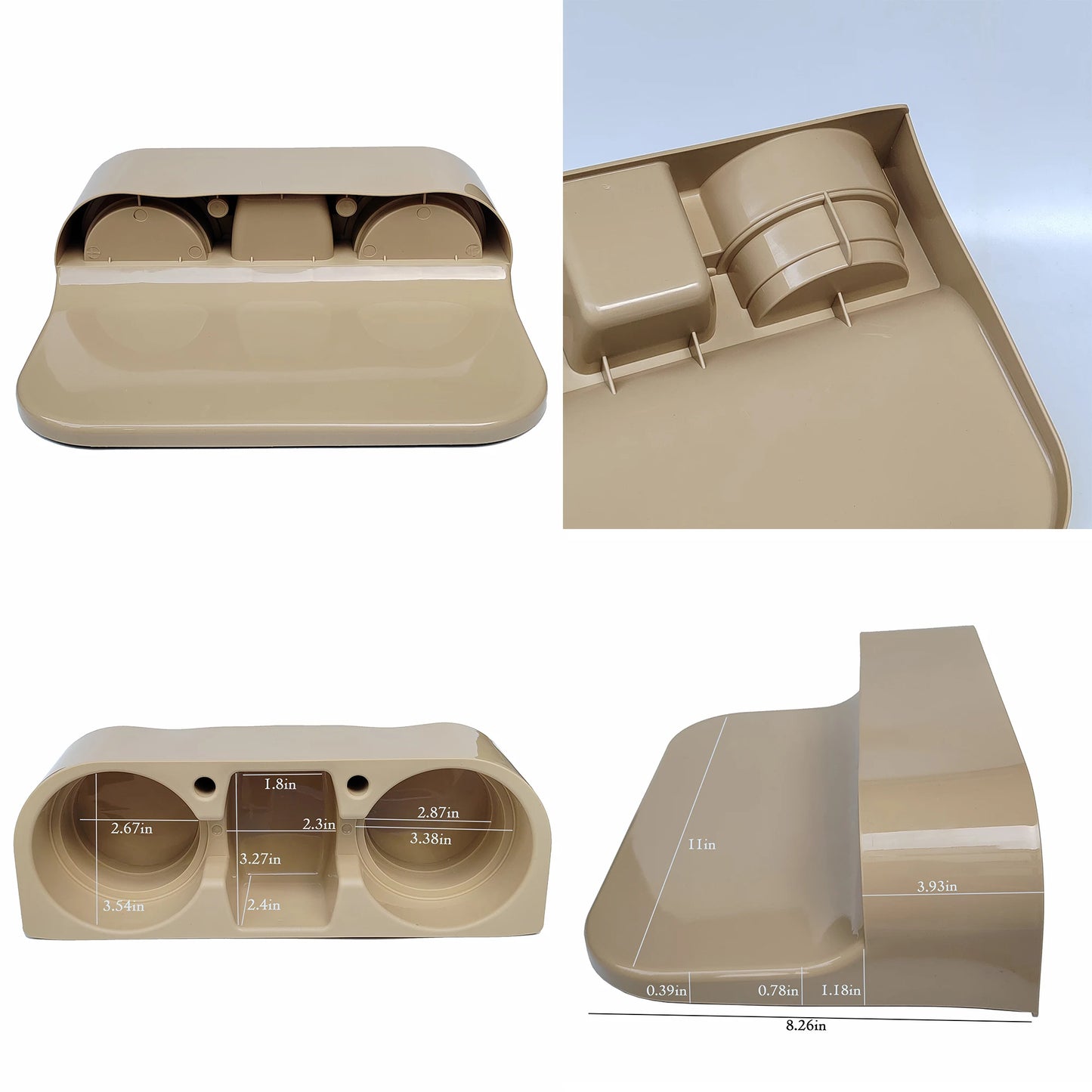 Car Cup Holder & Seat Gap Organizer: Water Cup, Drink Bottle, Phone, Keys Storage Stand - Auto Styling Accessories