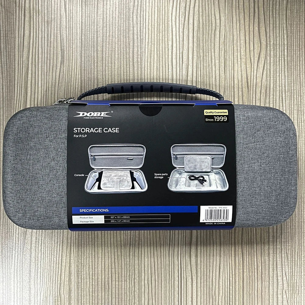 EVA Hard Carrying Case for Sony PS5 PlayStation Portal - Shockproof Protective Cover & Portable Storage Bag
