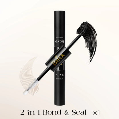 BEFER 2-in-1 Eyelash Glue & Remover — Waterproof Lash Adhesive for Strong, Long-Lasting Eyelashes