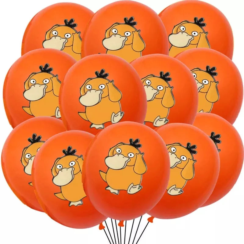 Pokemon Latex Balloons – 1/2/3 Pack Pikachu Cartoon Party Supplies for Birthday, Baby Shower & Kids Decorations