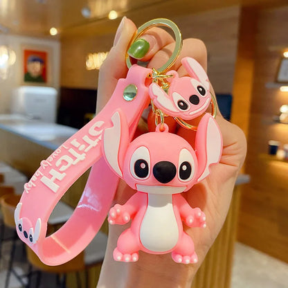 Kawaii Anime Disney Toy Story Keychain – Cartoon Doll Pendant Keyring for Kids, Personalized Gift