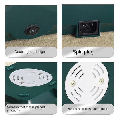 Multifunctional Electric BBQ Grill – 26cm Square Mini Electric Baking Tray and Wok for Pancakes, Steak, and Kitchen Frying