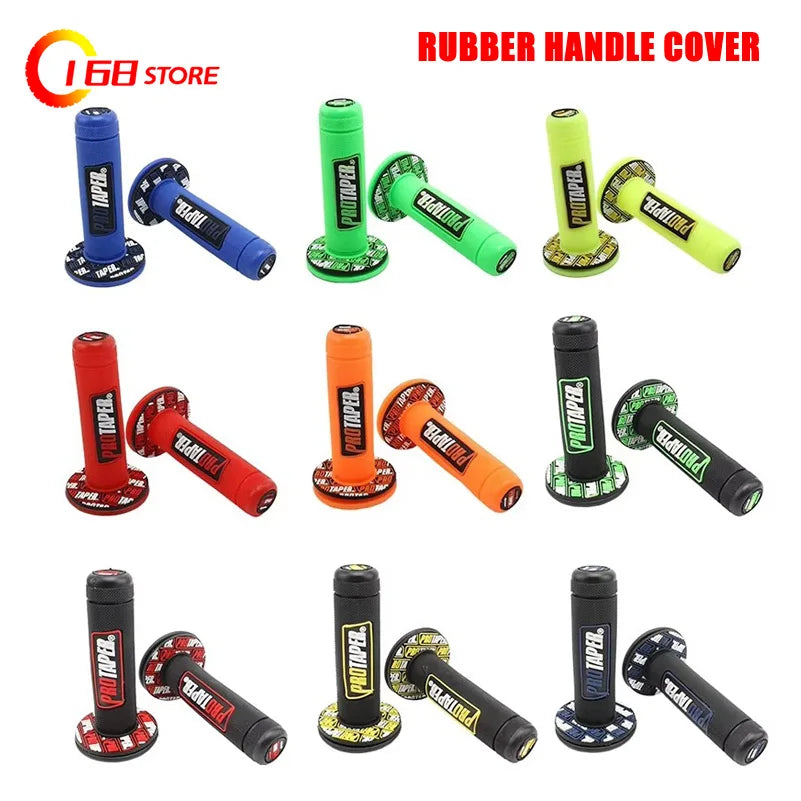 22mm/24mm Gel Handlebar Grips – Rubber Brake Handles for 7/8" Motorcycle, CRF EXC YZF Dirt & Pit Bikes