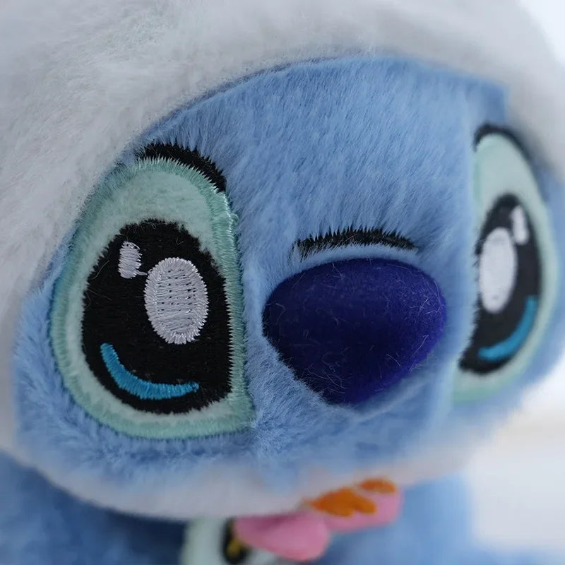 Disney Stitch Plush Keychain – Soft Stuffed Doll Backpack Pendant for Kids' Birthday & Home Decoration