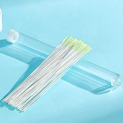 120/60pcs Ear Piercing Cleaning Tools – Disposable Ear Hole Cleaner Paper for Dirt & Odor Removal