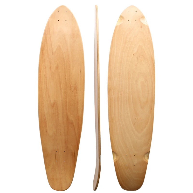 7-9 Layer Maple Skateboard Deck – Double Rocker Mini Cruiser & Dance Board with High Elasticity