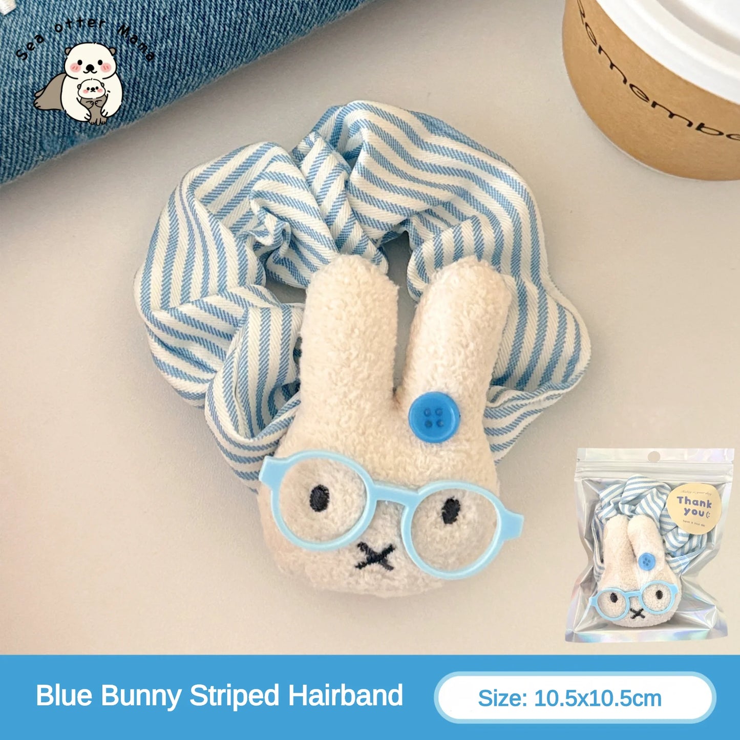 Cute Cartoon Bunny Hair Loop 1/3 Pcs - Sweet Miffy Ponytail Hair Accessory Cosplay Merchandise