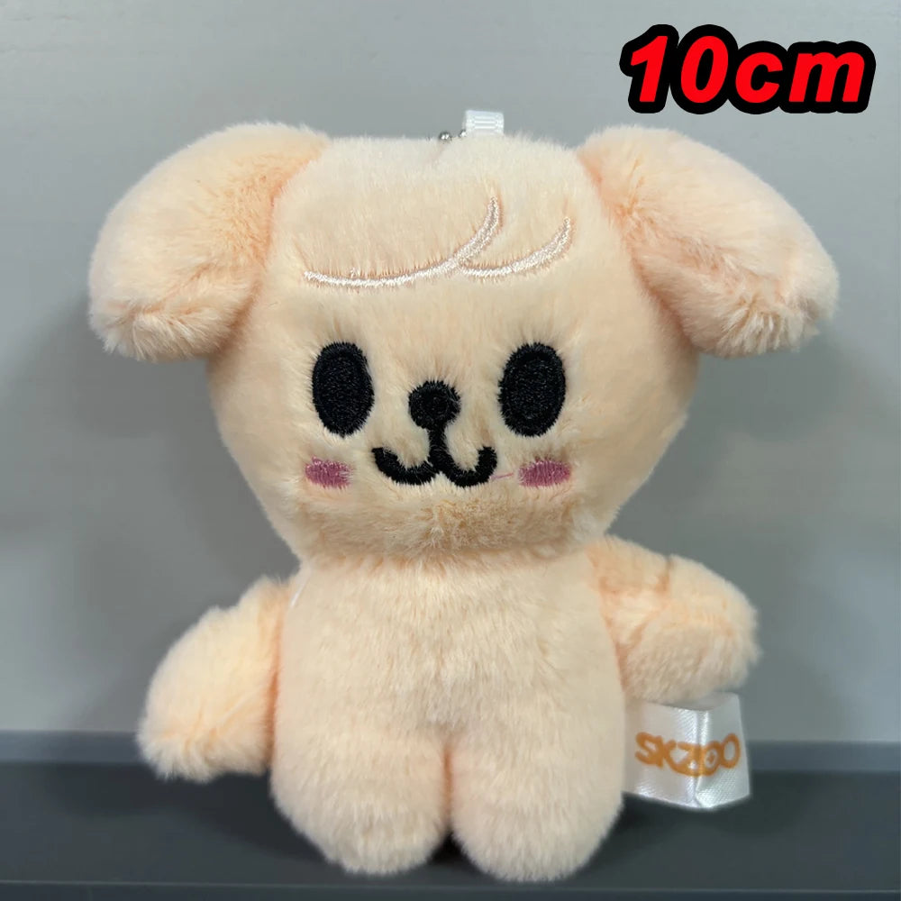 310style Skzoo Plush Pencil Case – Kawaii Kpop Stray Wolf Stuffed Animal Toy, Cartoon Plush Doll for Kids Gift