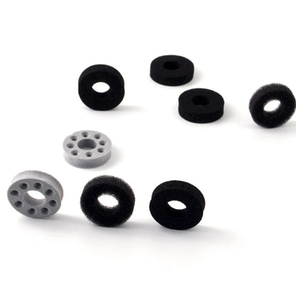 4 Pair/Set Precision Ring Sponge Sleeves - Shock Absorber Positioning for PS4, PS5, Xbox One, Switch Controllers